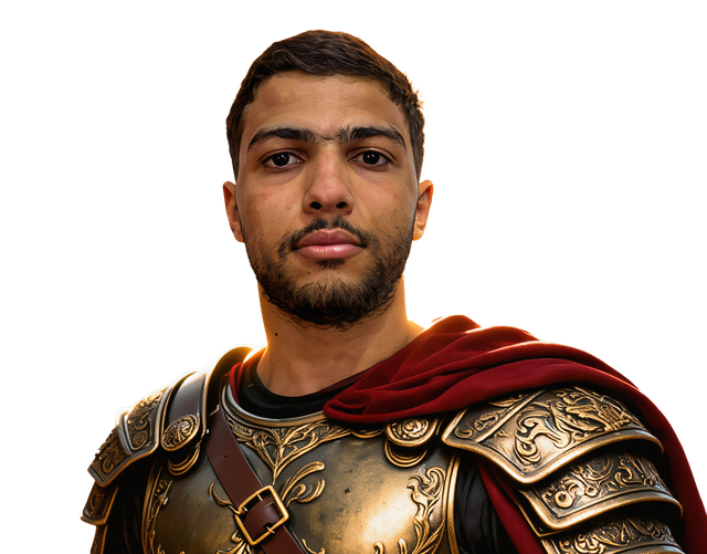 Portrait de Rayyan BRAZ-HIR — combattant CENTURION 70 kg
