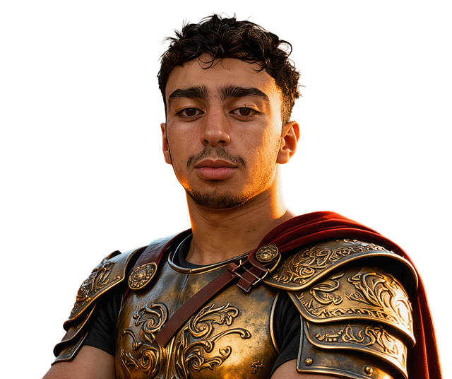 Portrait de Bilal HAMMA — combattant CENTURION 70 kg