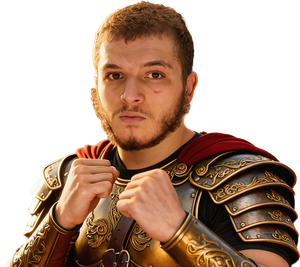 Portrait de Djihad HIRECHE BAGHDAD — combattant CENTURION 70 kg, Algérie