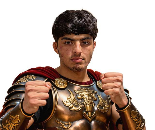Portrait de Timorshah ASSADZAI — combattant CENTURION 70 kg, France