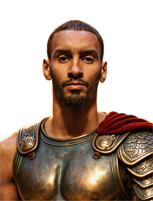 Portrait de Abdoulmalick BAILLOT — combattant CENTURION